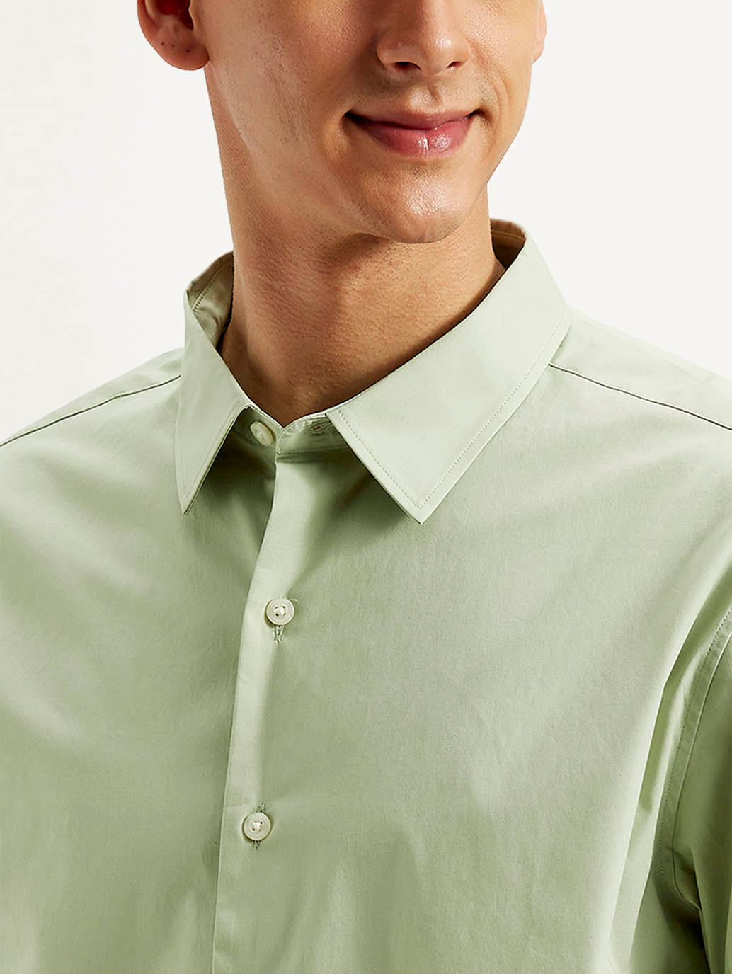 Men's Redloop Solid Slim Fit Shirt