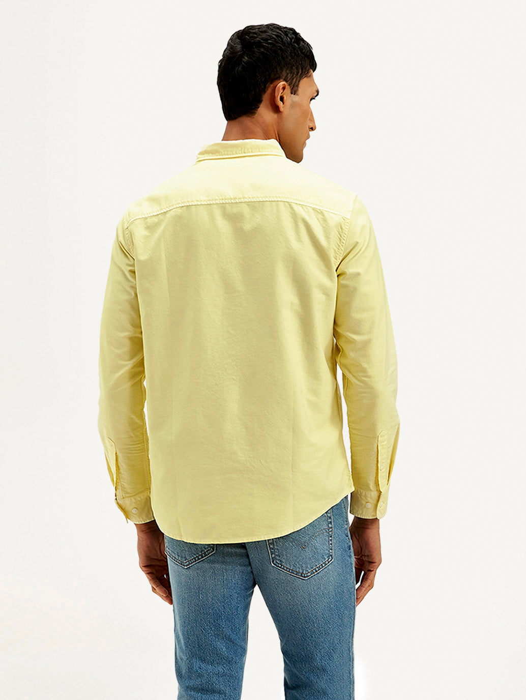 Men's Solid Dyed Slim Fit Shirt