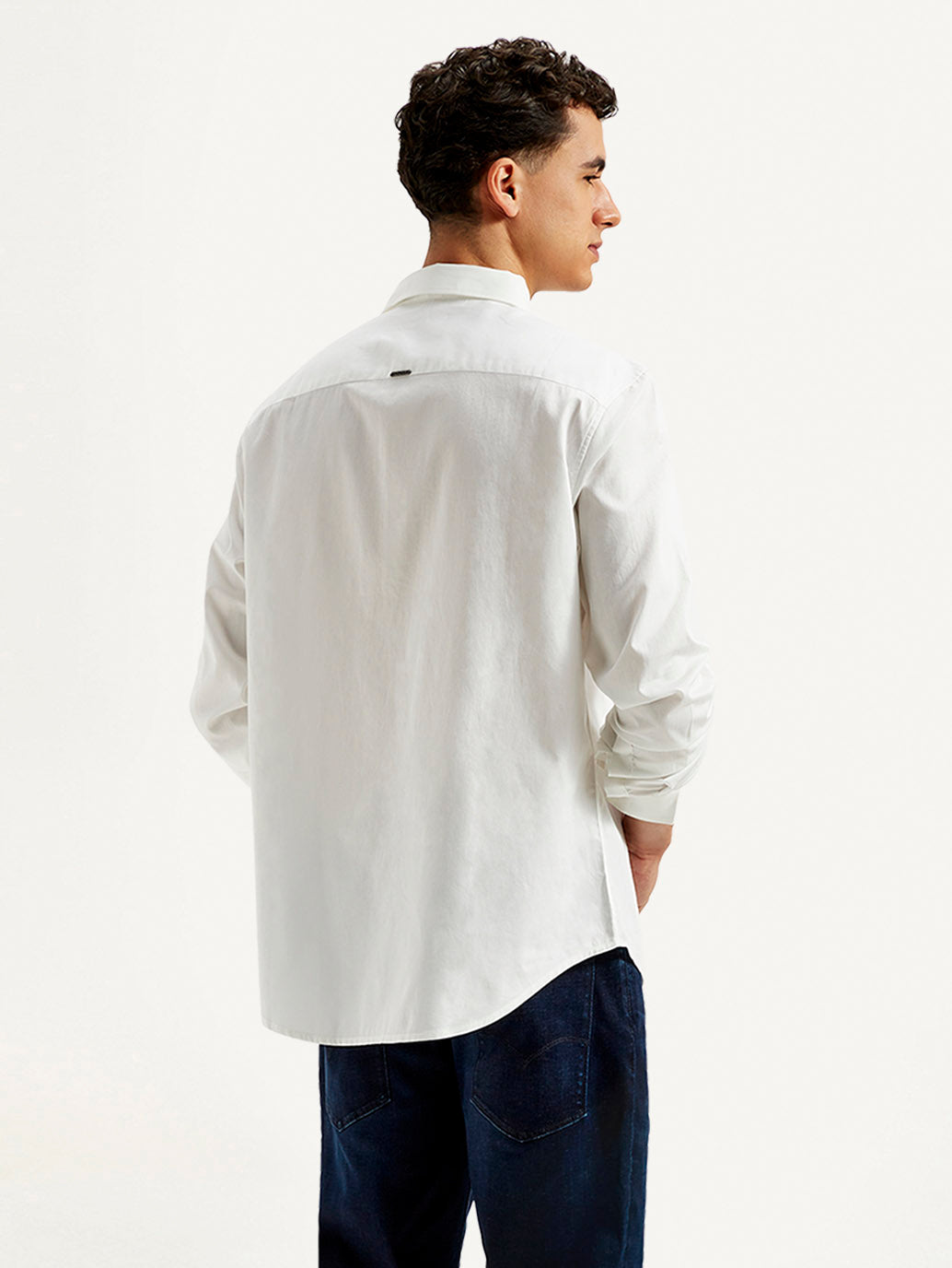 Men's Redloop Solid Slim Fit Shirt