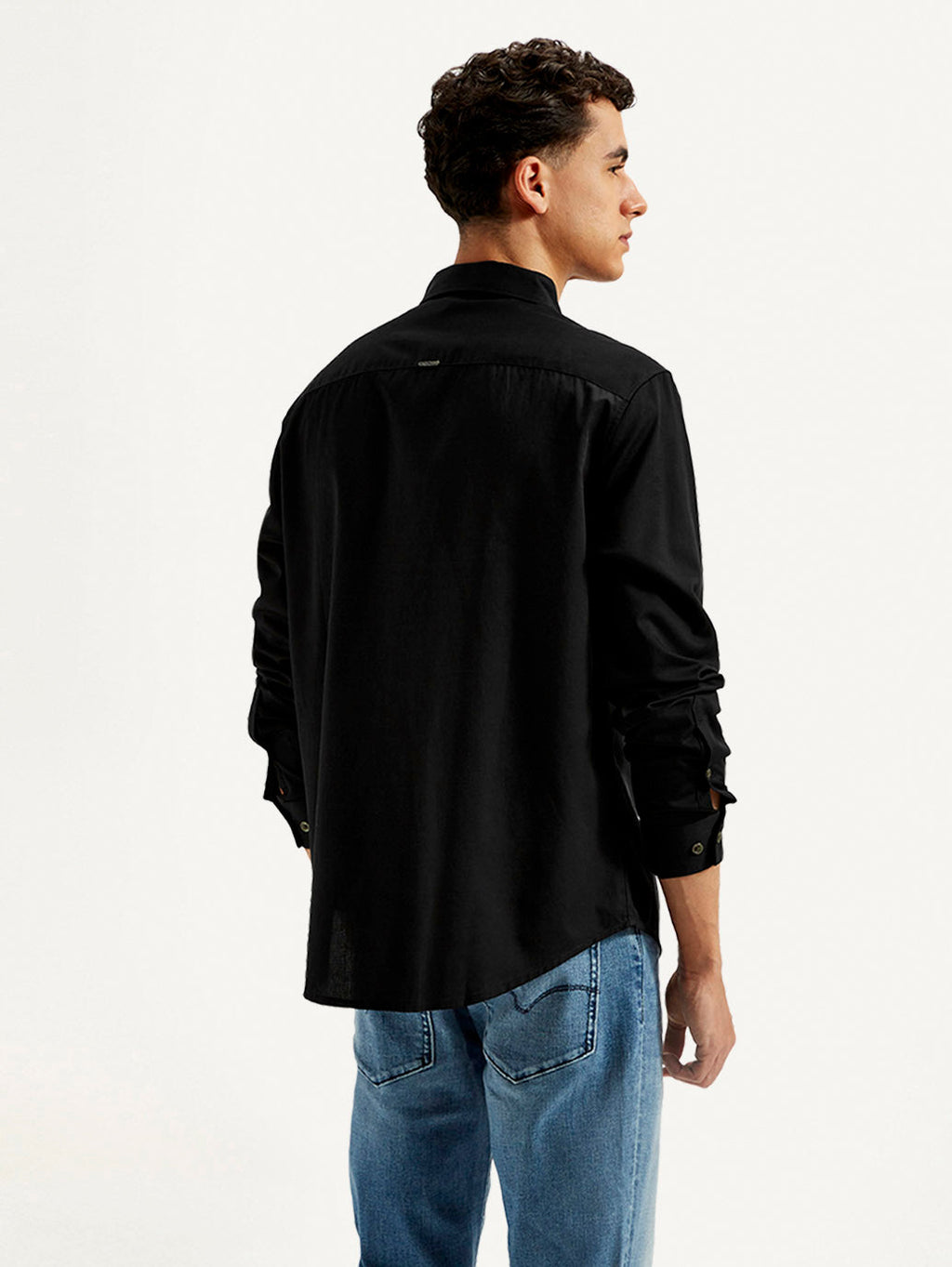 Men's Redloop Solid Slim Fit Shirt