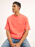 Men's Solid Loose Fit T-Shirt