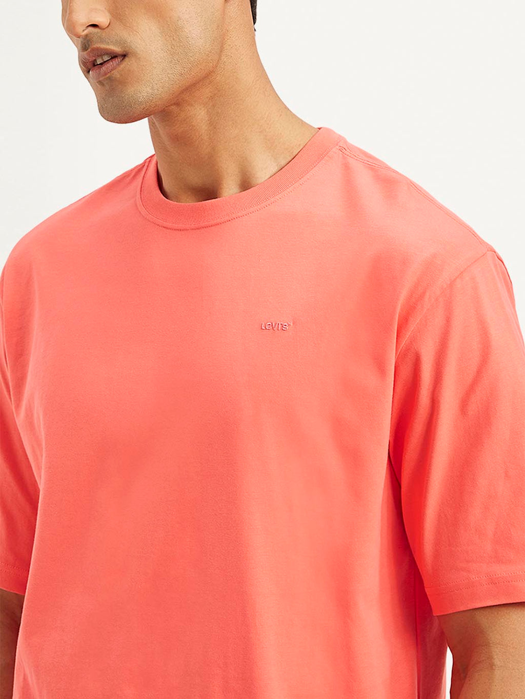 Men's Solid Loose Fit T-Shirt