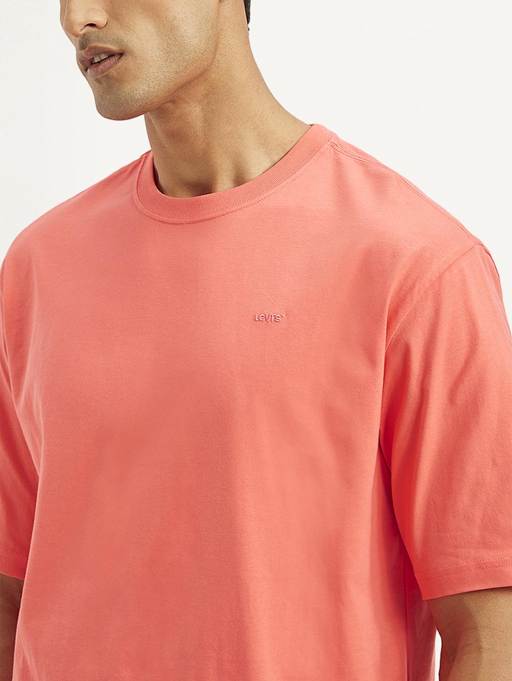 Men's Solid Loose Fit T-Shirt