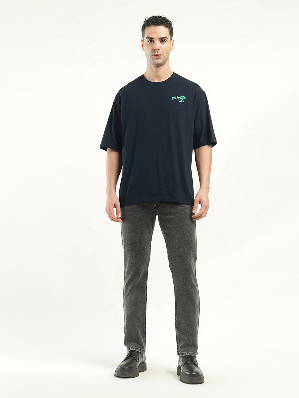 Men's Graphic Print Loose Fit T-shirt