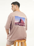 Men's Graphic Print Loose Fit T-Shirt