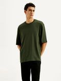 Men's Solid Loose Fit T-shirt