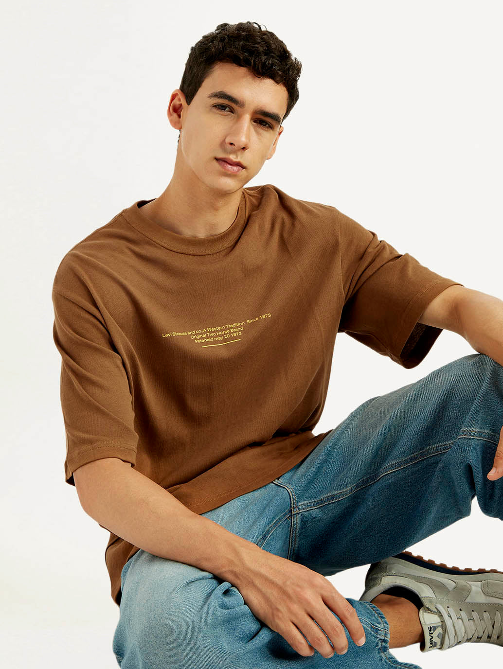 Men's Graphic Print Loose Fit T-shirt