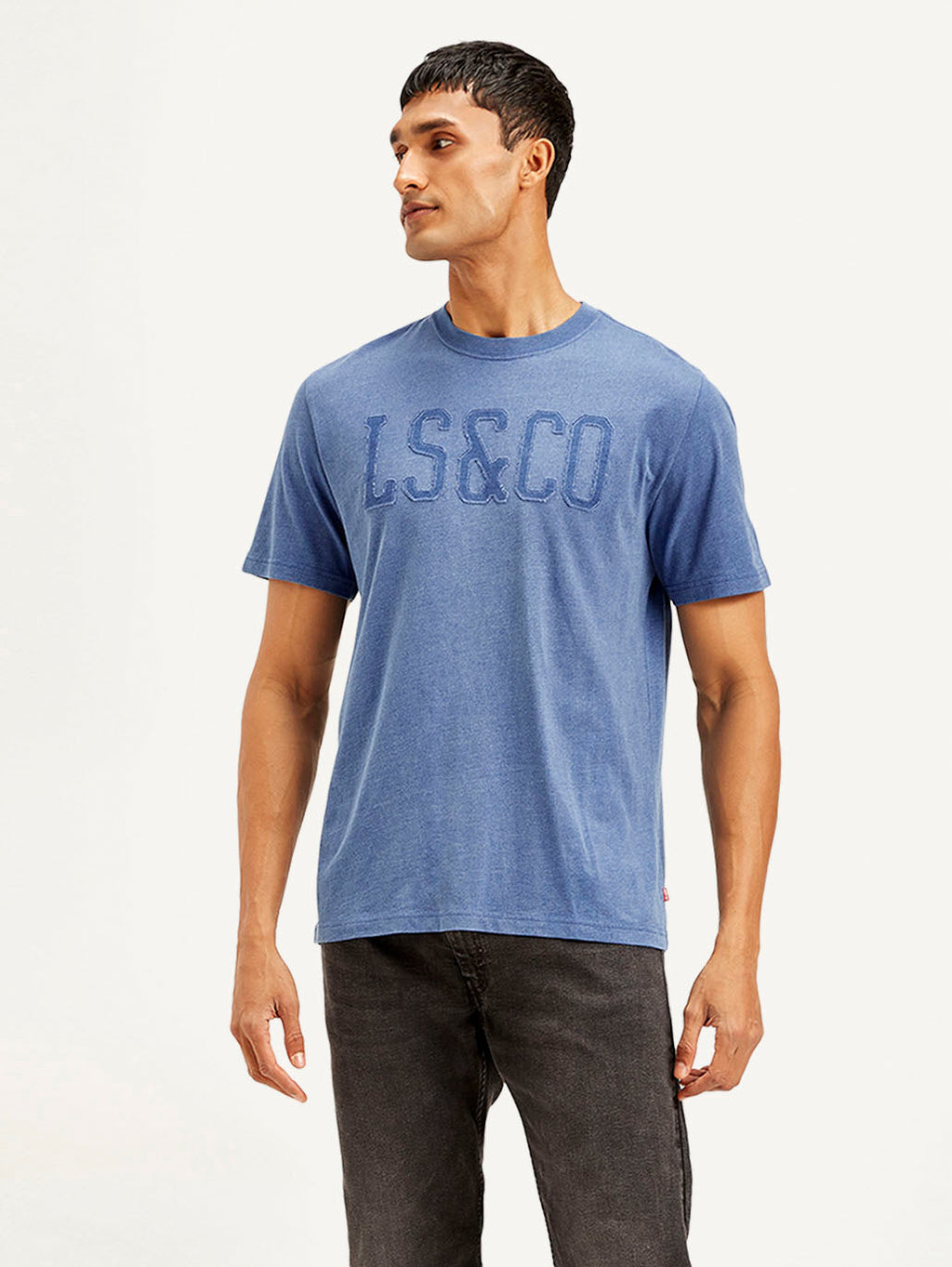 Men's Brand Logo Crew Neck T-shirt