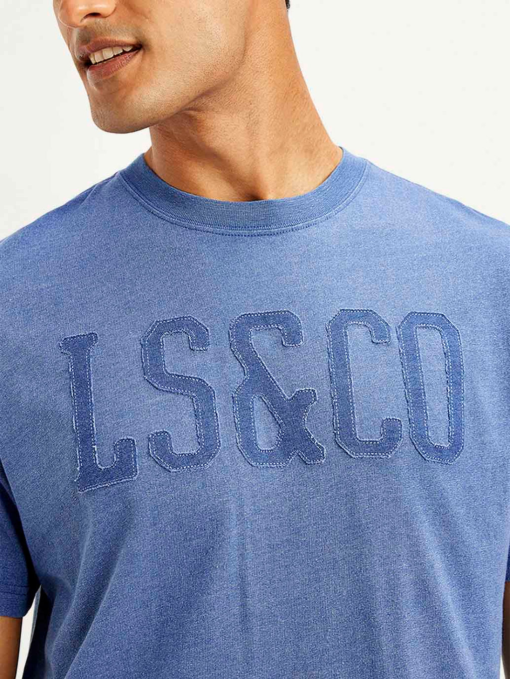 Men's Brand Logo Crew Neck T-shirt