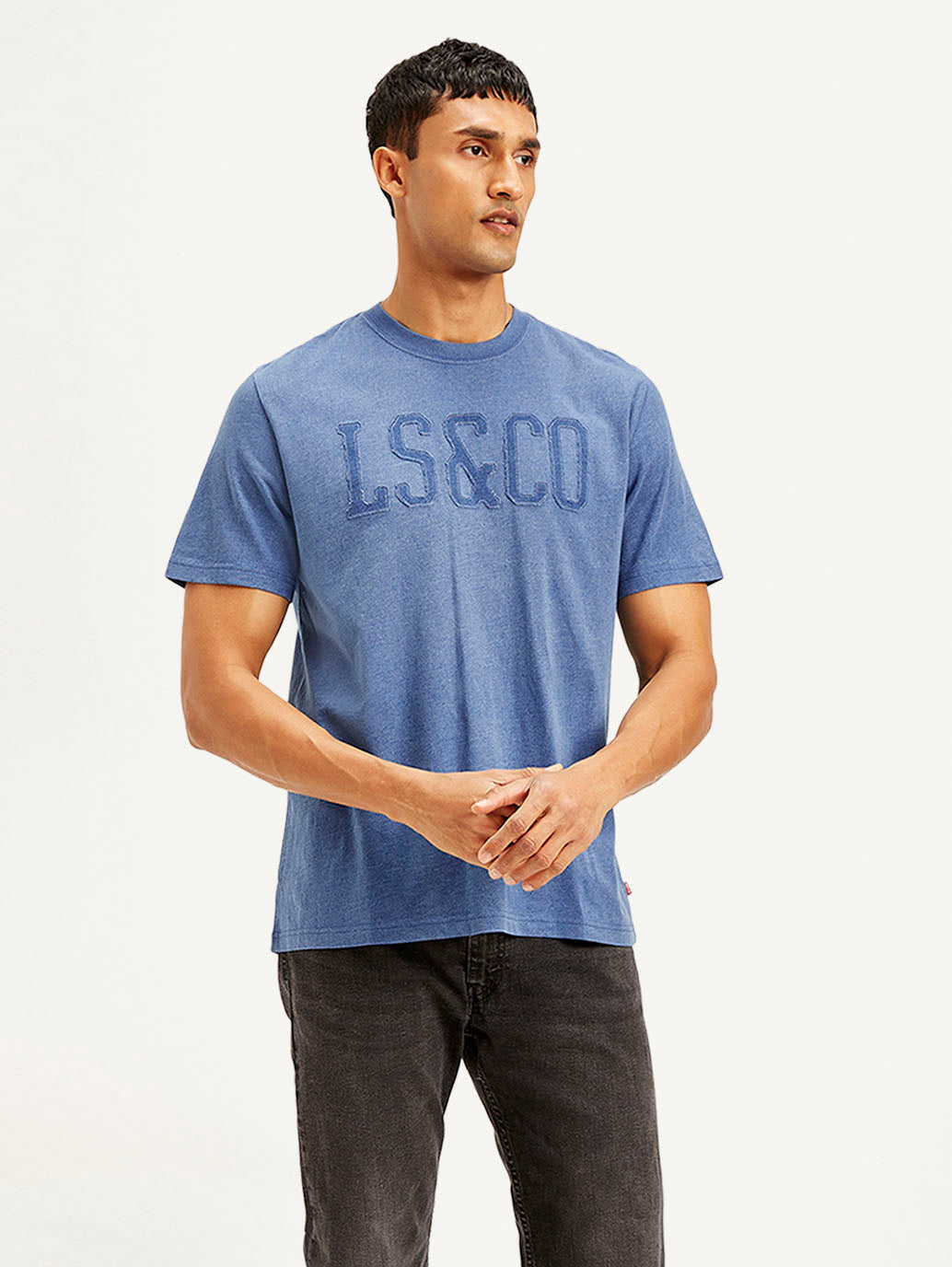 Men's Brand Logo Crew Neck T-shirt