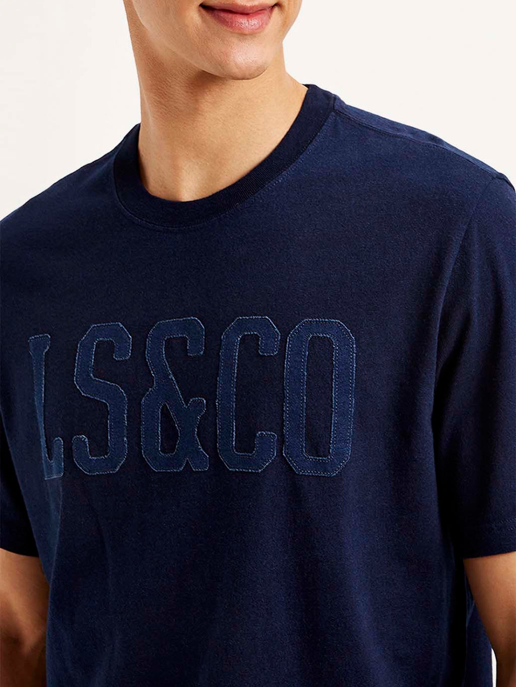 Men's Brand Logo Crew Neck T-shirt