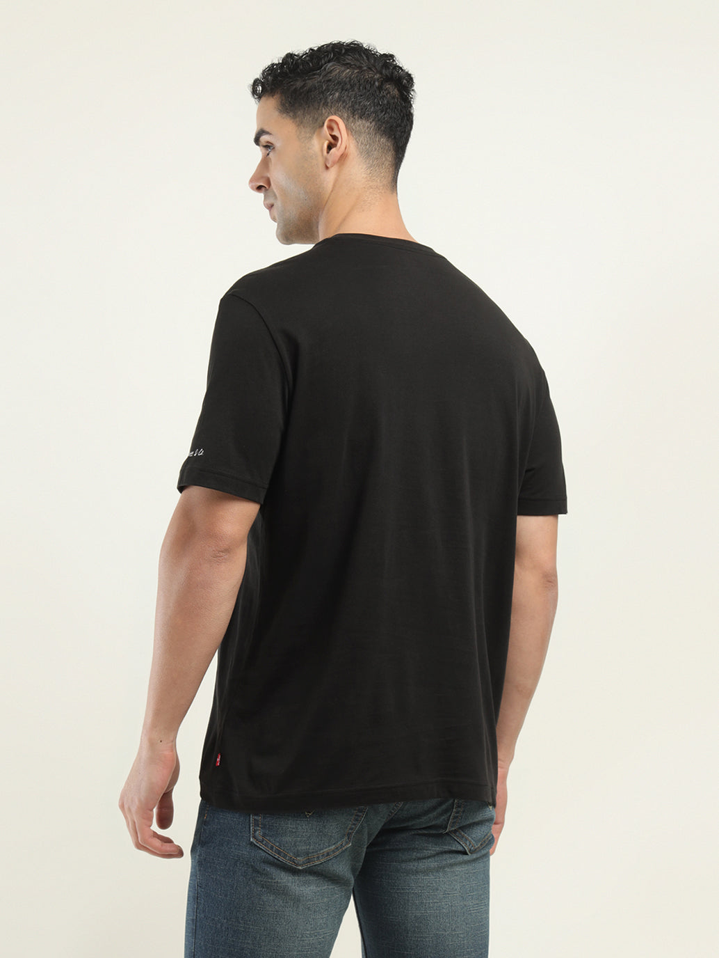 Men's Graphic Print Crew Neck T-shirt
