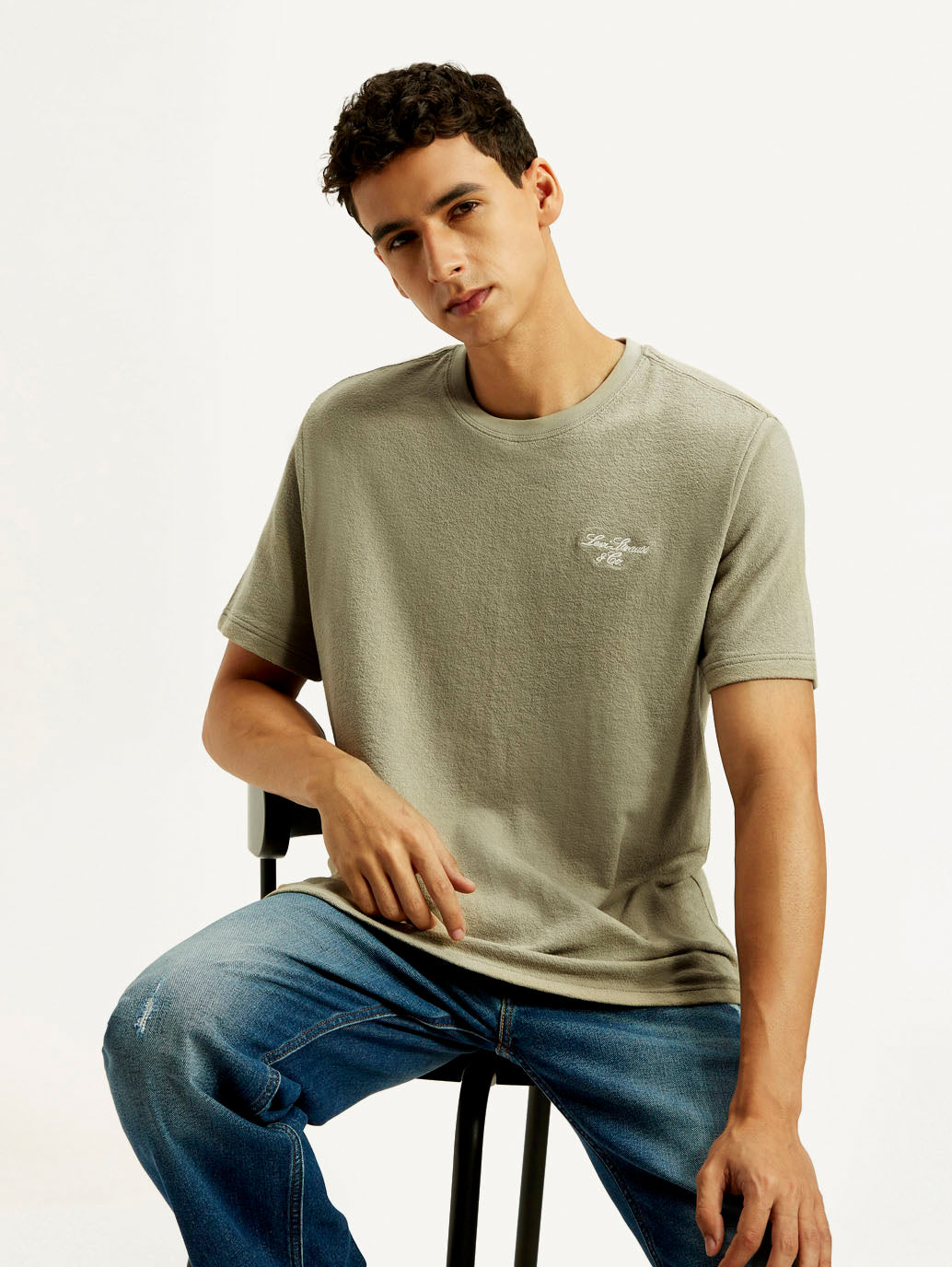 Men's Typography Regular Fit T-Shirt