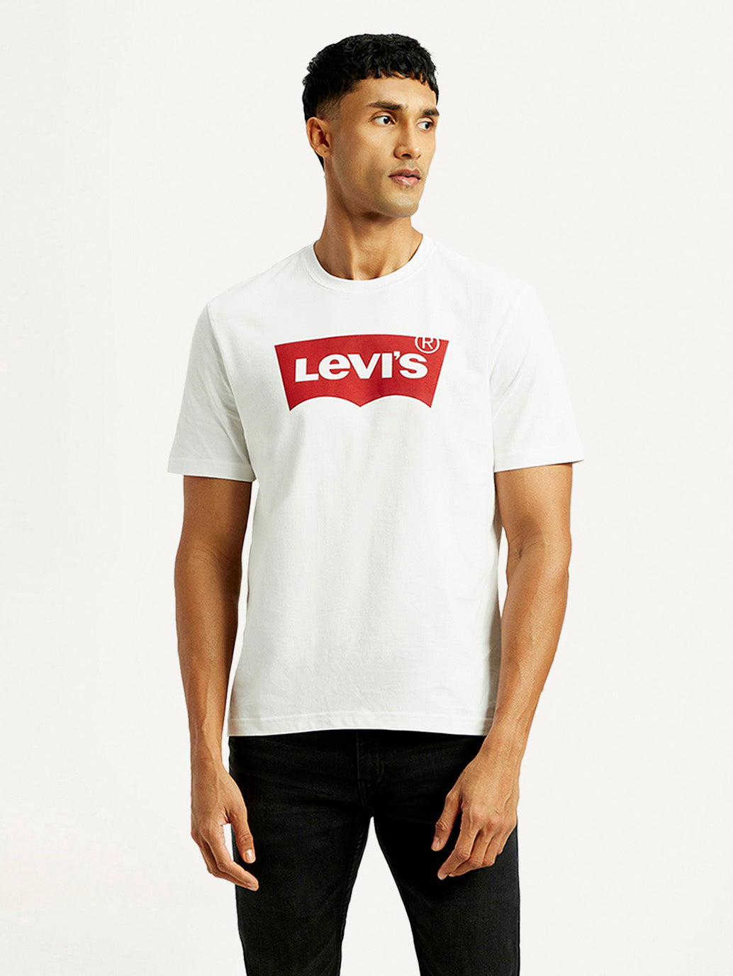 Men's Brand Logo Crew Neck T-shirt