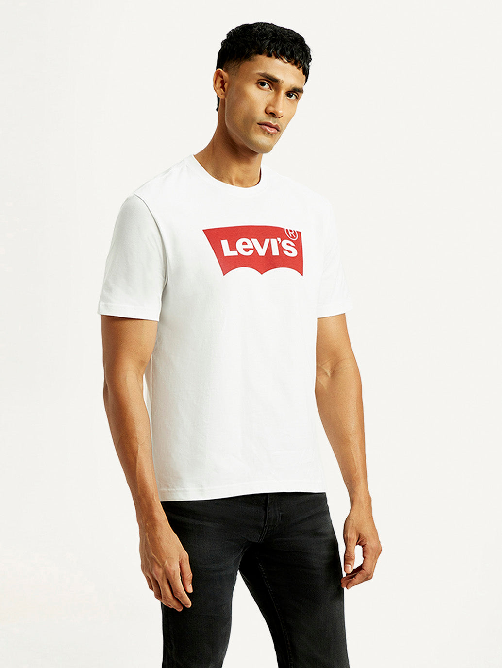 Men's Brand Logo Crew Neck T-shirt
