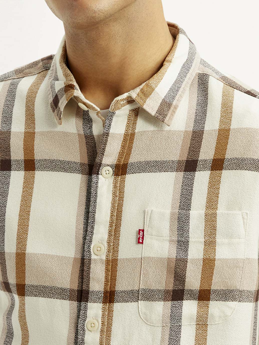 Men's Checkered Multi Color Slim Fit Shirt