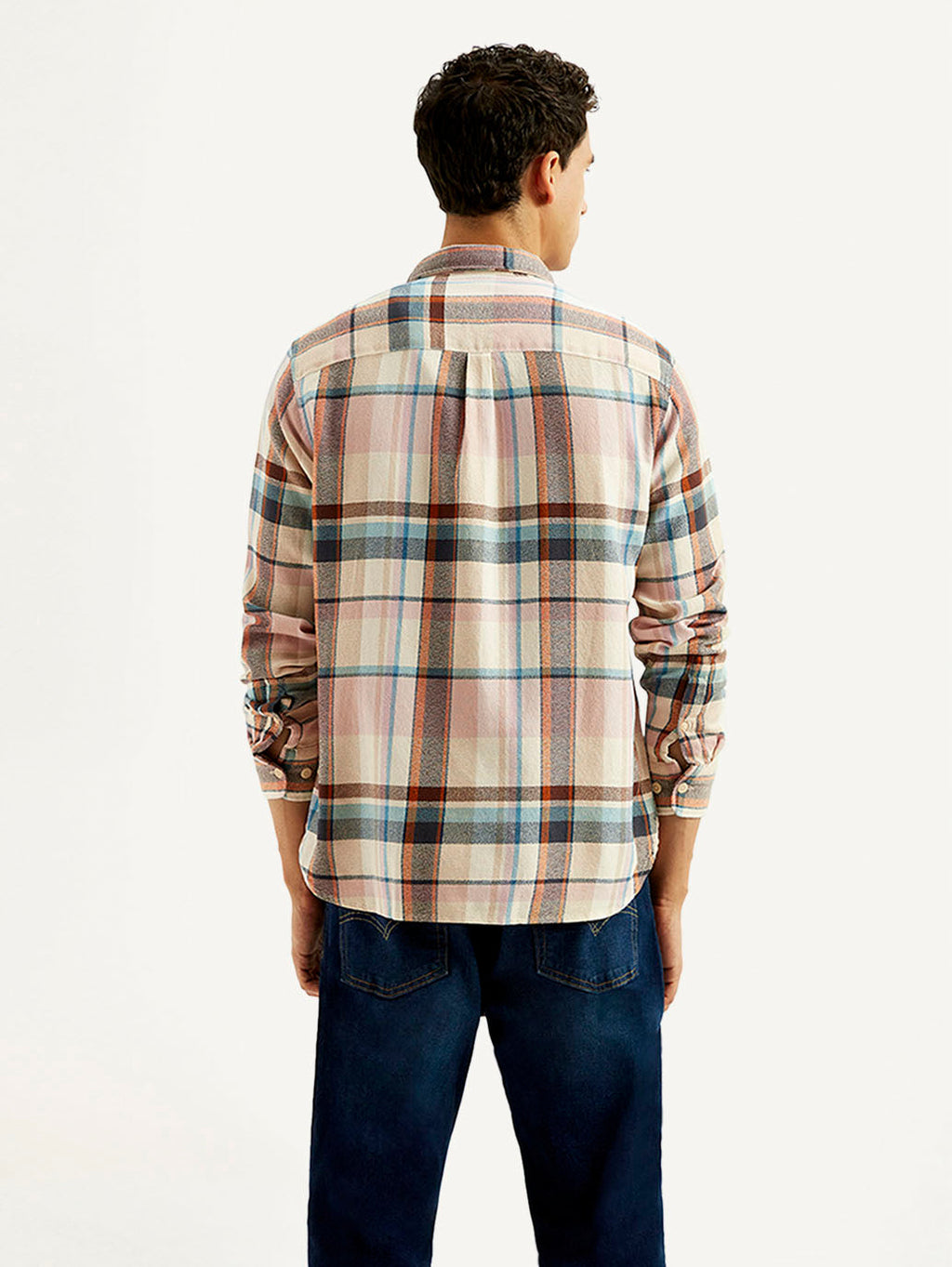 Men's Checkered Slim Fit Shirt