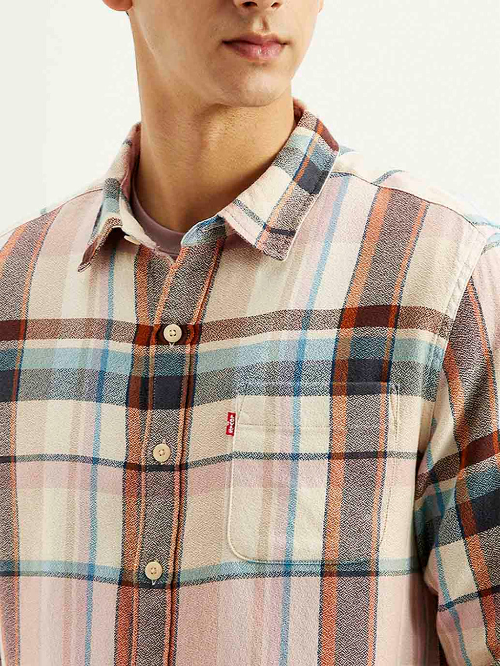 Men's Checkered Slim Fit Shirt