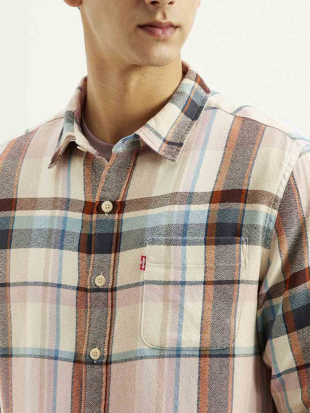Men's Checkered Slim Fit Shirt