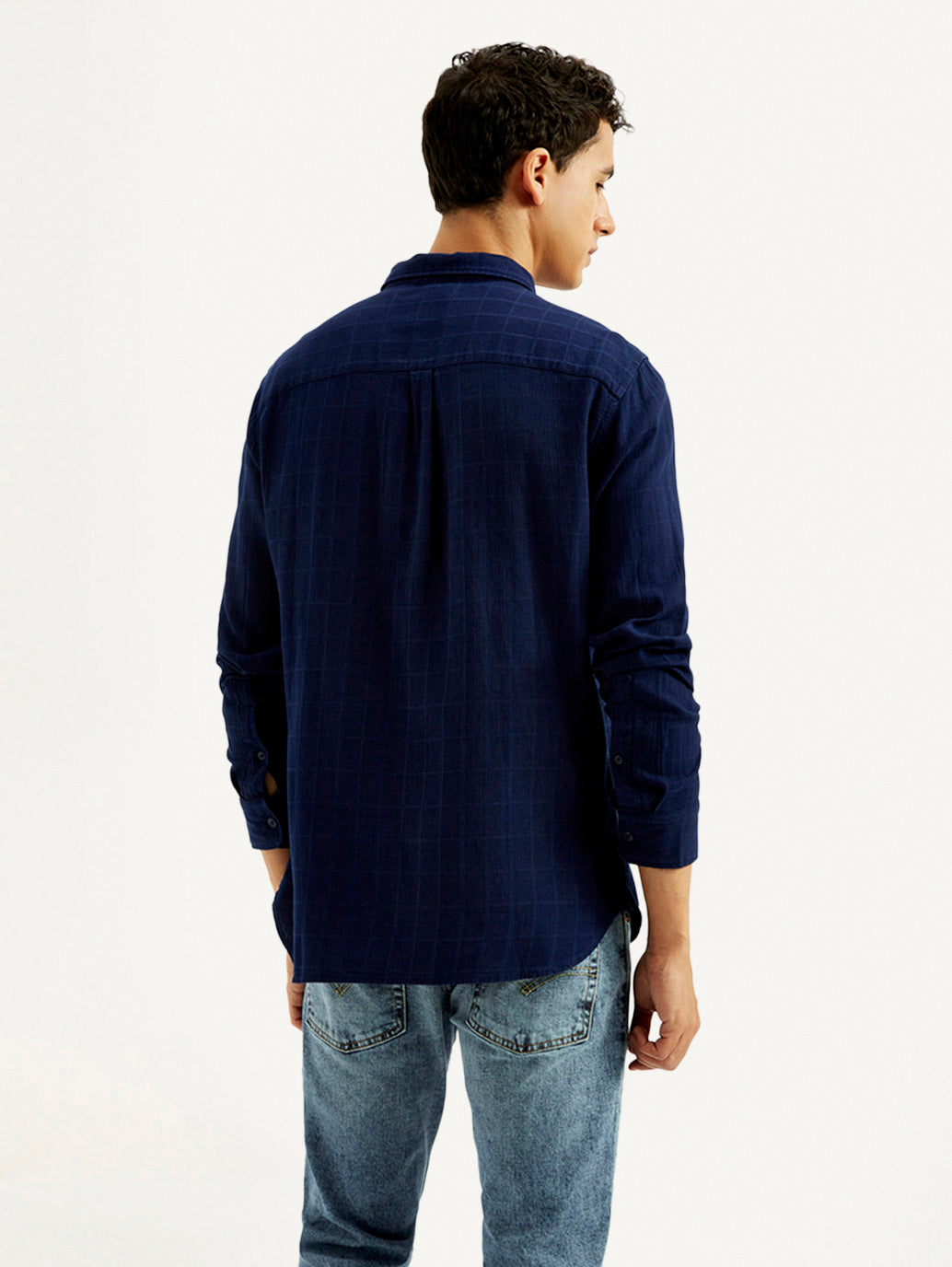 Men's Checkered Slim Fit Shirt