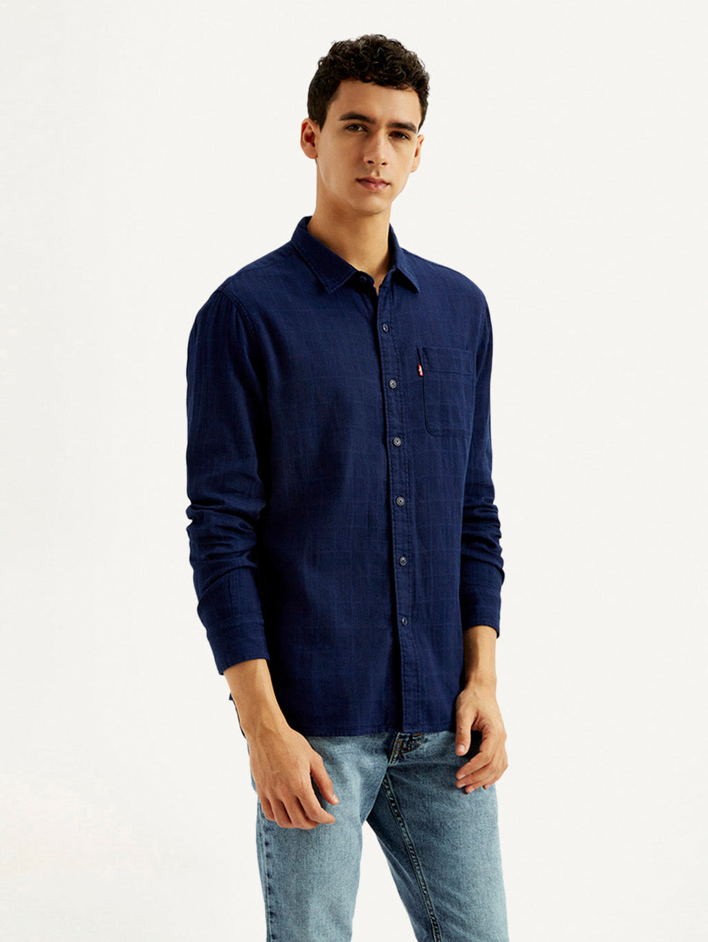 Men's Checkered Slim Fit Shirt