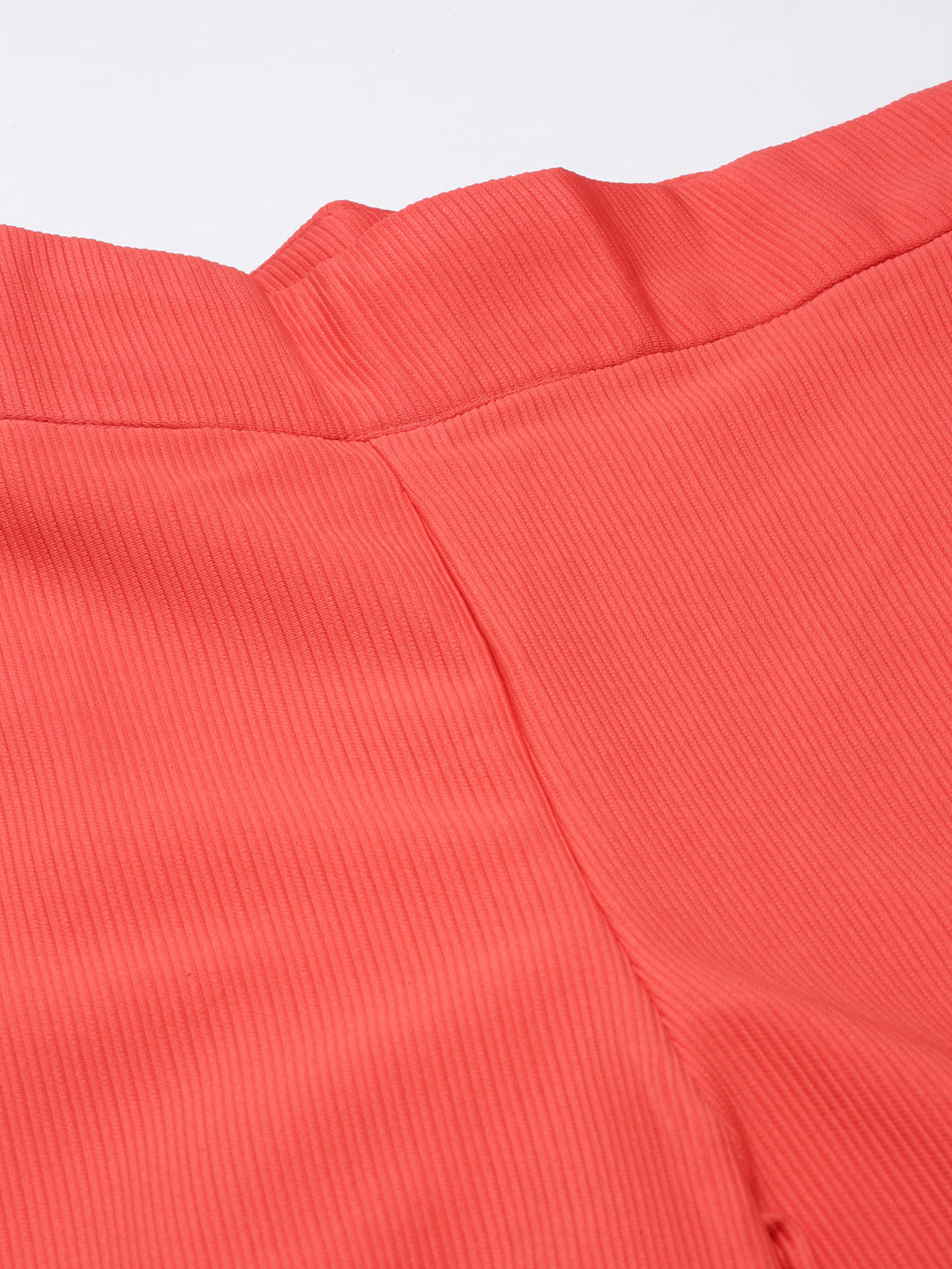 Women's Coral Straight Fit Cotton Parallel Trousers