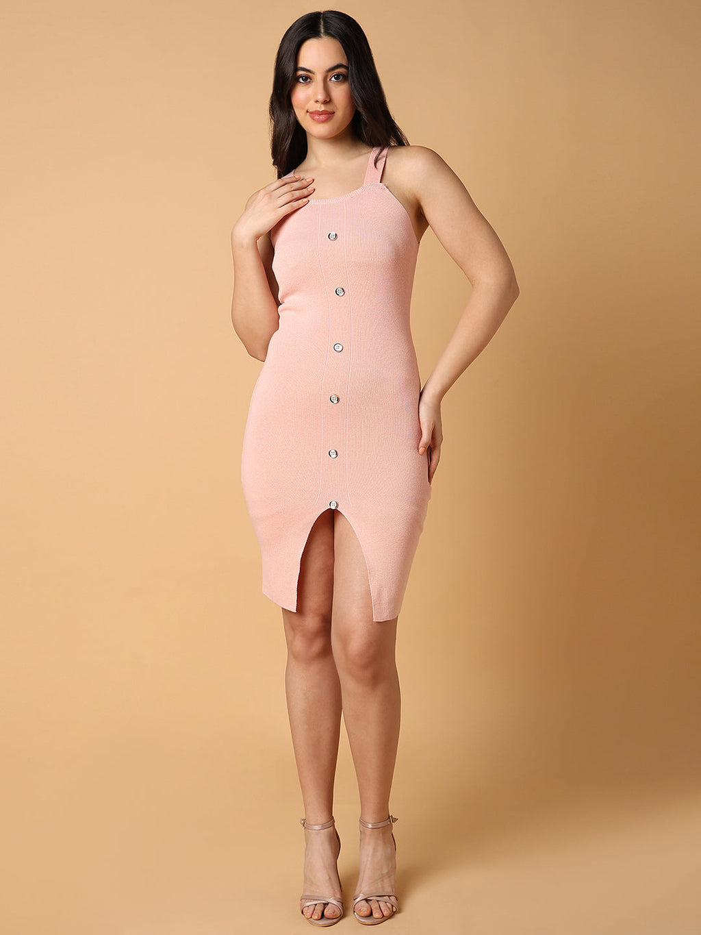 Women's Pink Bodycon Dress