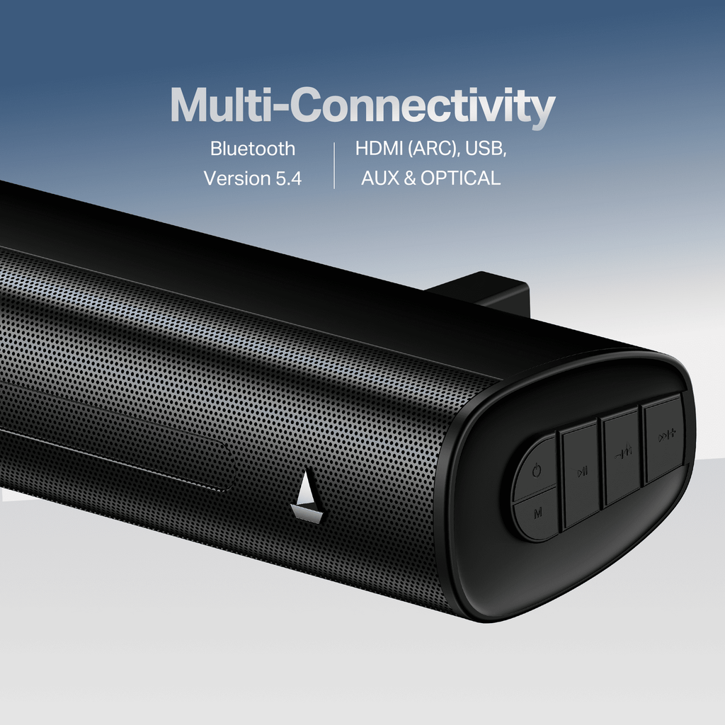 boAt Aavante Maven Plus | Soundbar with 240W RMS, Wireless Subwoofer & Multi-Connectivity