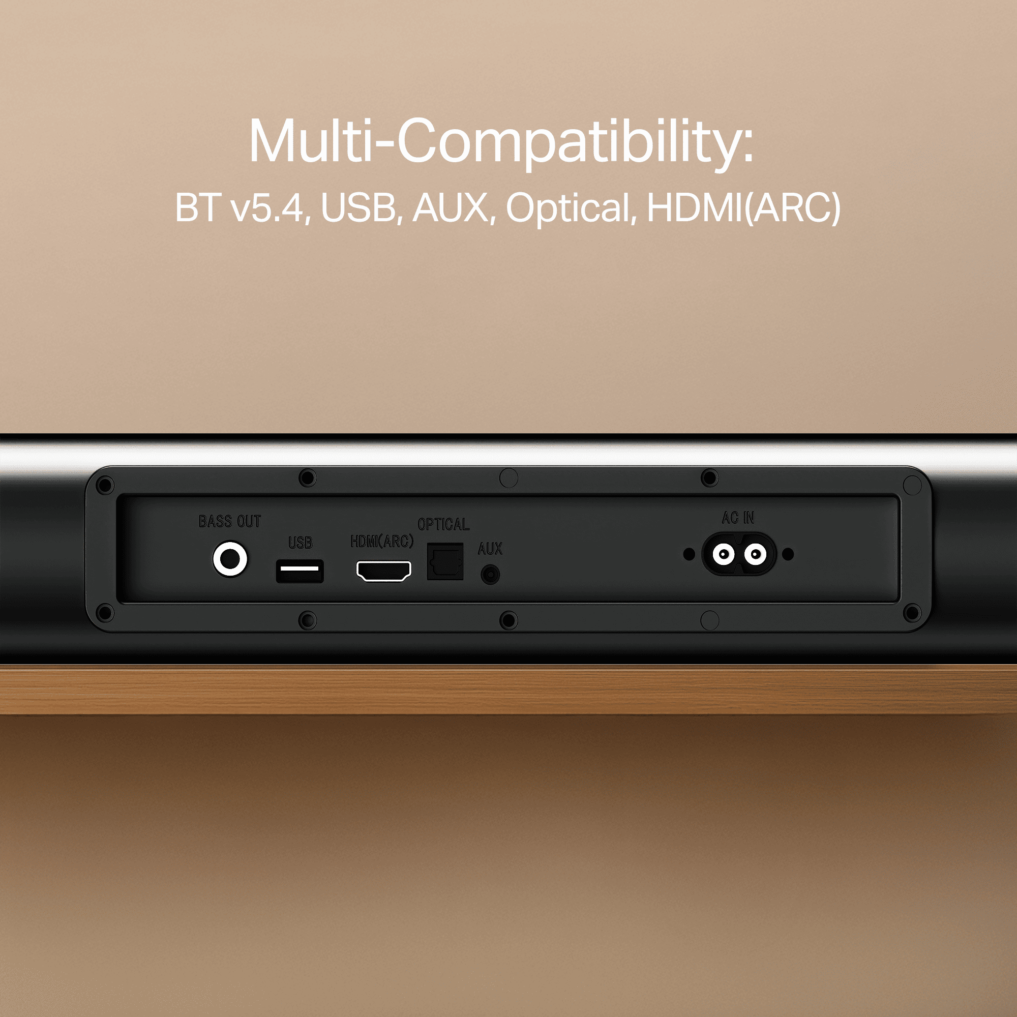 boAt Aavante 2.1 1550 Plus | 160W 2.1 Channel Soundbar with Bluetooth v5.4, EQ Modes & Master Remote