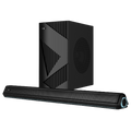 boAt Aavante Bar 1550 Pro | 160W RMS 2.1 Channel Soundbar, Wired Subwoofer, Multiple EQ Modes, LED Lights, AUX, USB, Optical