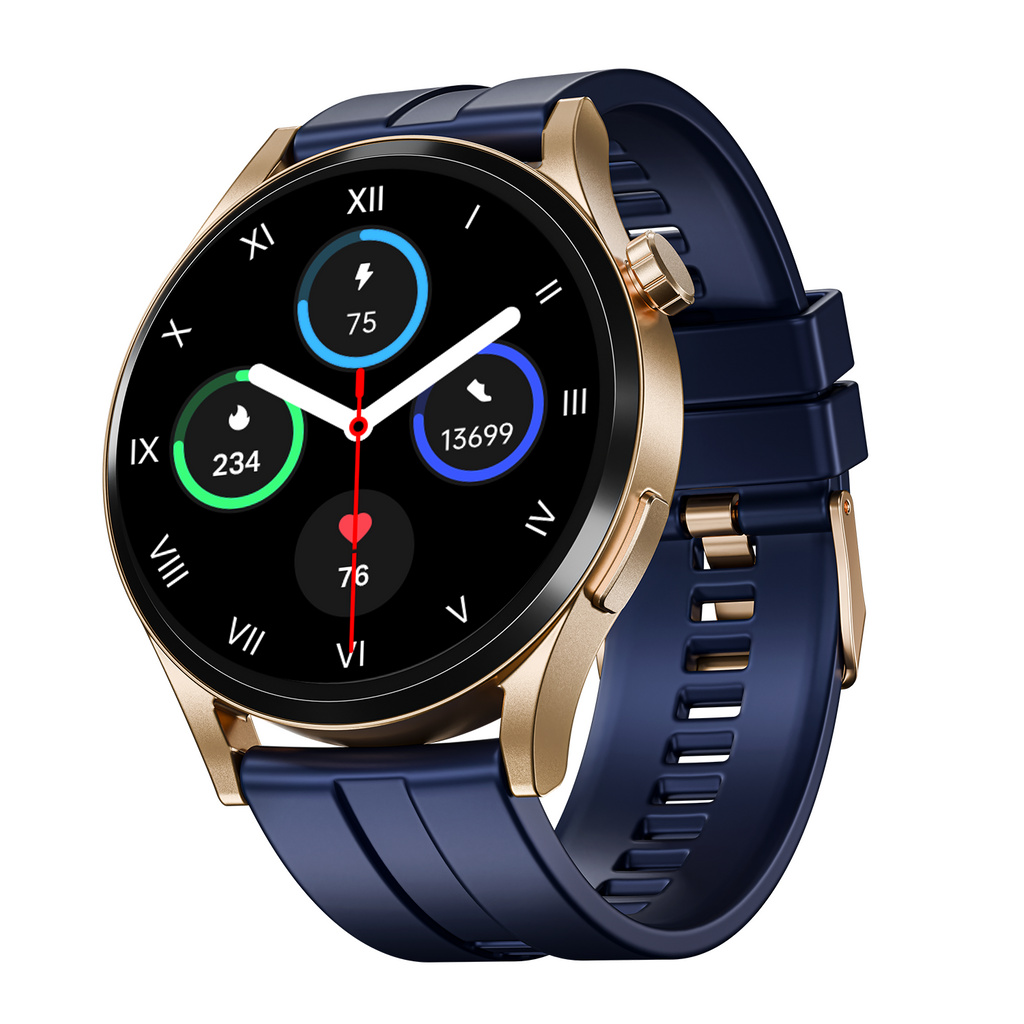 boAt Chrome Horizon | Smartwatch with 1.51" AMOLED Display, Premium Metal Built, VO2 Max, Video Watch Face, Functional Crown