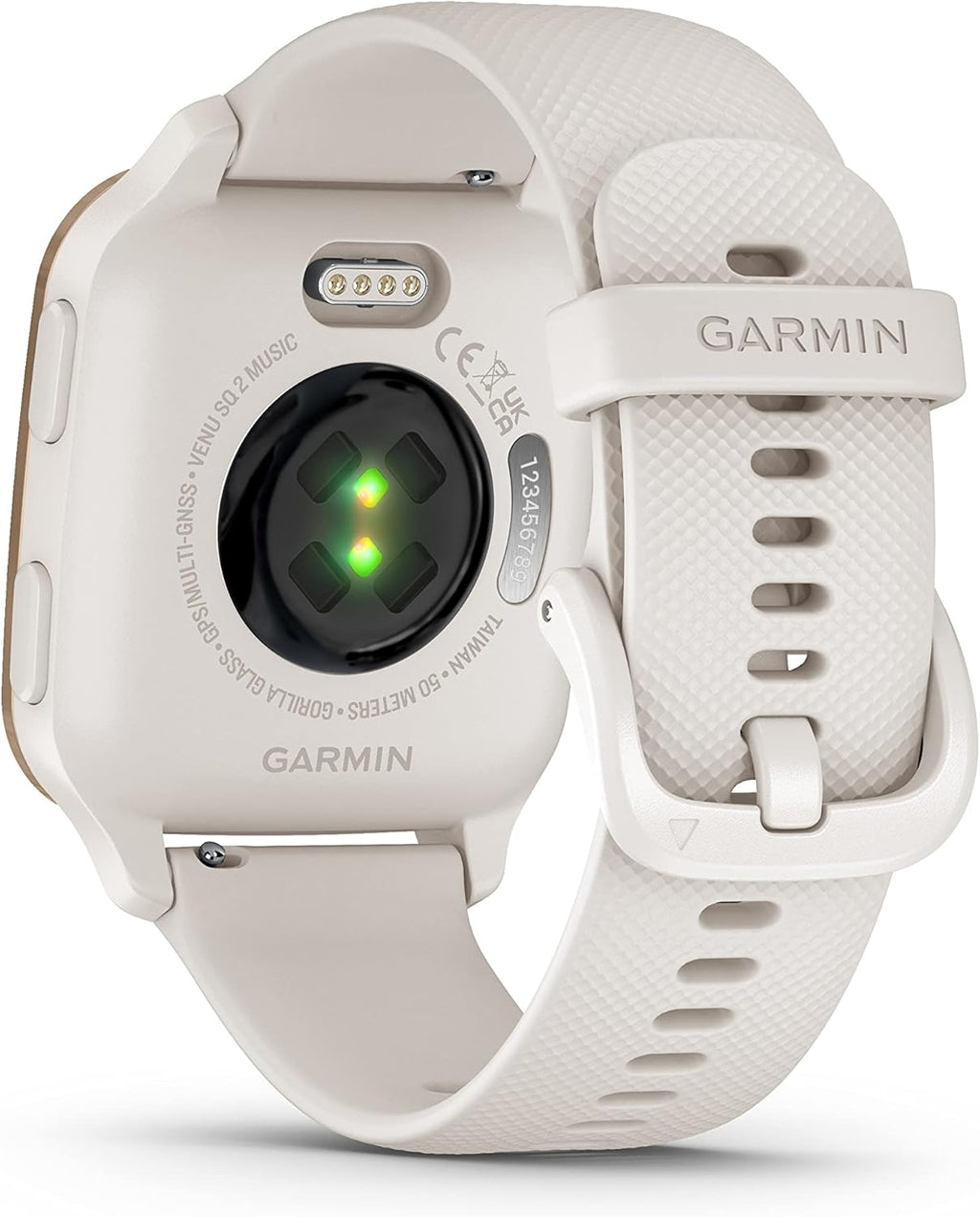 Garmin Venu Sq 2, Music, Ivory/Peach Gold, KOR/SEA