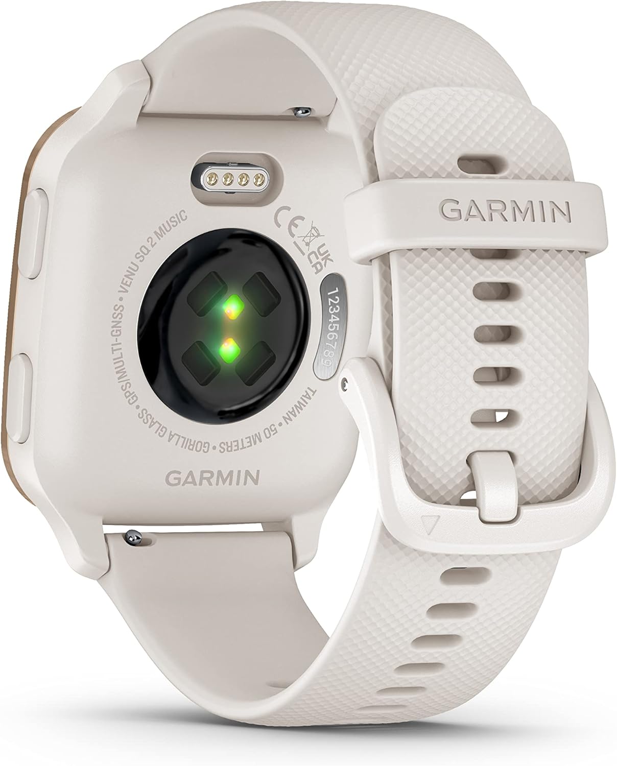 Garmin Venu Sq 2, Music, Ivory/Peach Gold, KOR/SEA