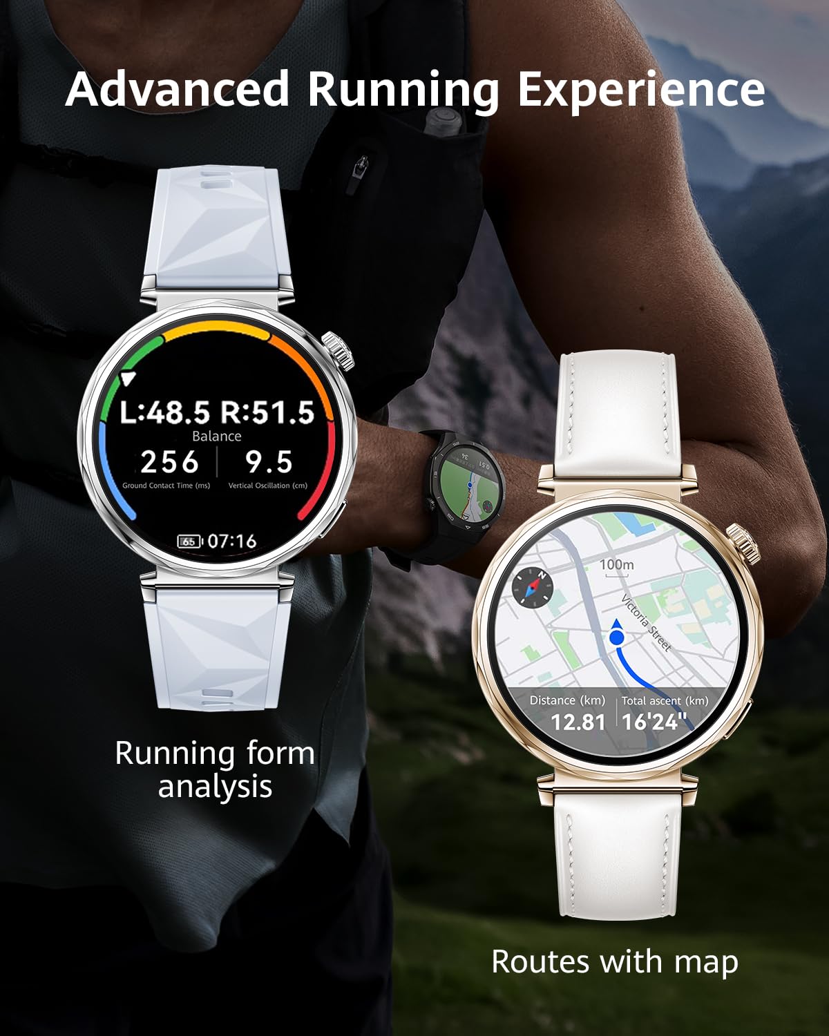 HUAWEI Watch GT 5 41mm Smartwatch, Up to 7 Days Battery Life, iOS & Android Compatible,Built in Maps, Pro-Level Sports Call&Message Reply, Free FreeBuds 5I (White)