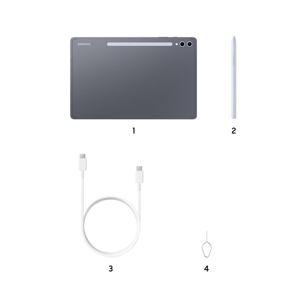 Samsung Galaxy Tab S10 Plus [Smartchoice], S Pen in-Box, 31.5 cm (12.4 inch) Dynamic AMOLED 2X Display, 12 GB RAM, 256 GB Storage, Wi-Fi Tablet, Moonstone Gray