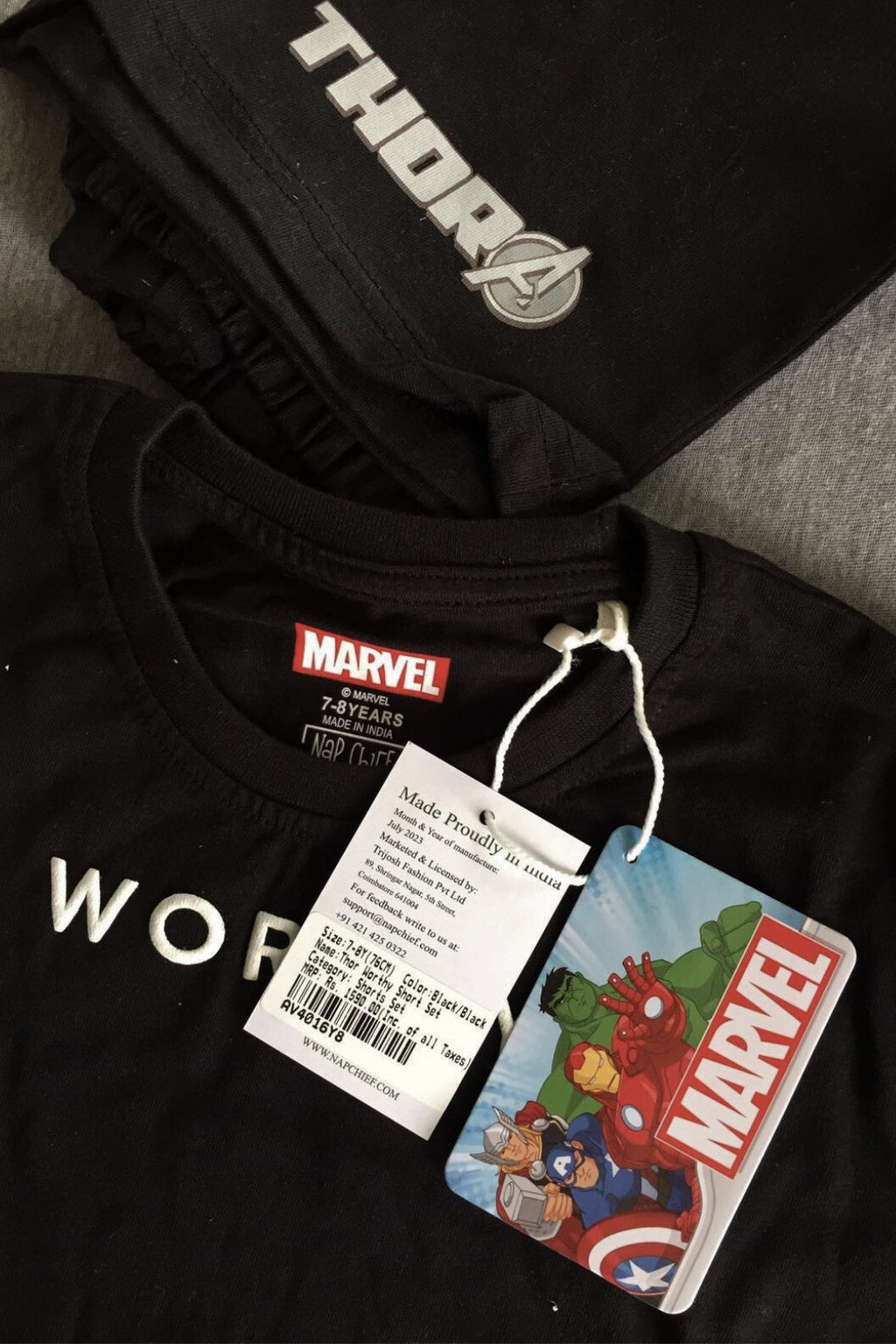 Thor Worthy Short Set
