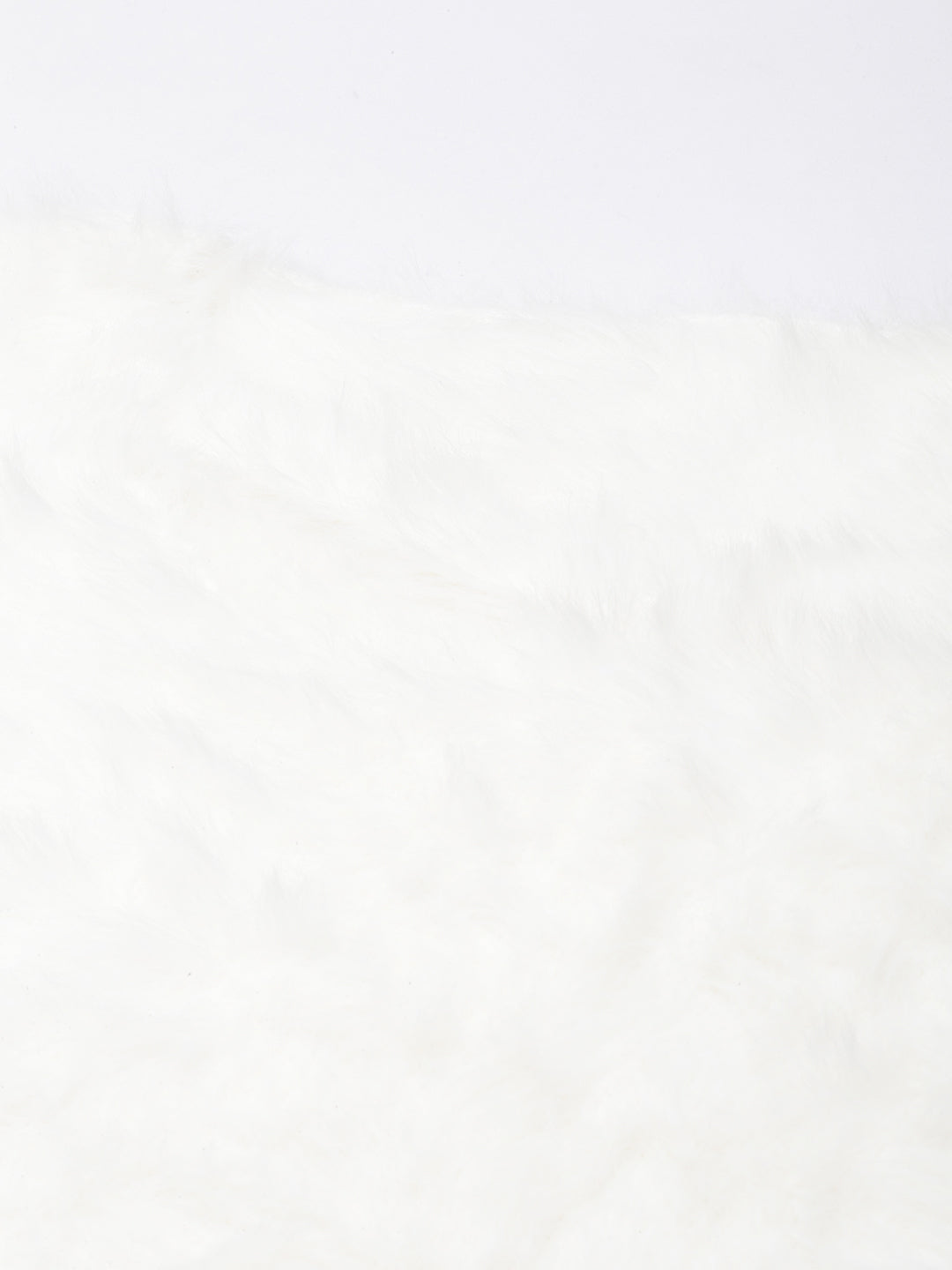 Women's White V-Neck Long Sleeves Blouson Regular Top