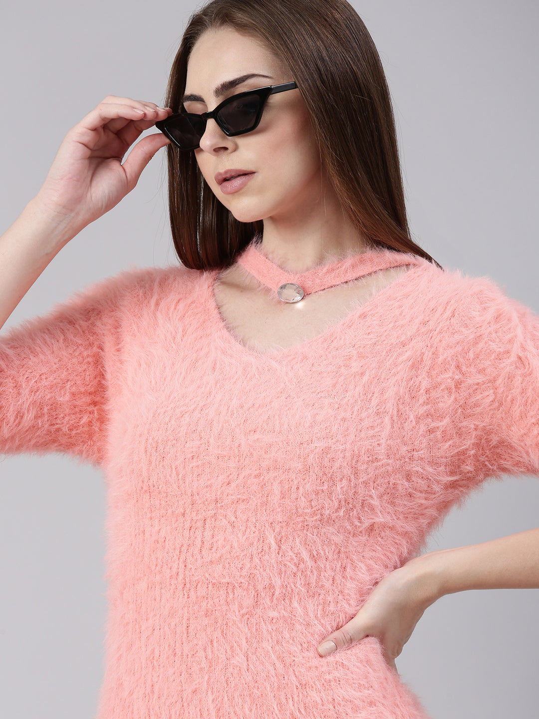 Women's Pink Bodycon Mini Dress