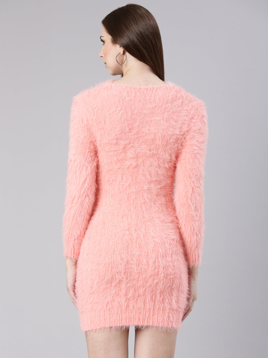 Women's Pink Bodycon Mini Dress