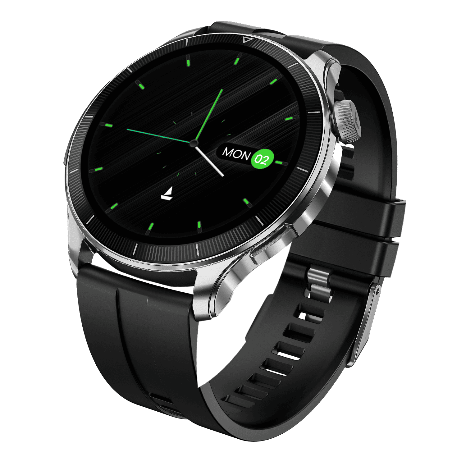 boAt Chrome Eon | Smartwatch with AI Coach, 1.43" AMOLED Display & Advanced S1 Processor