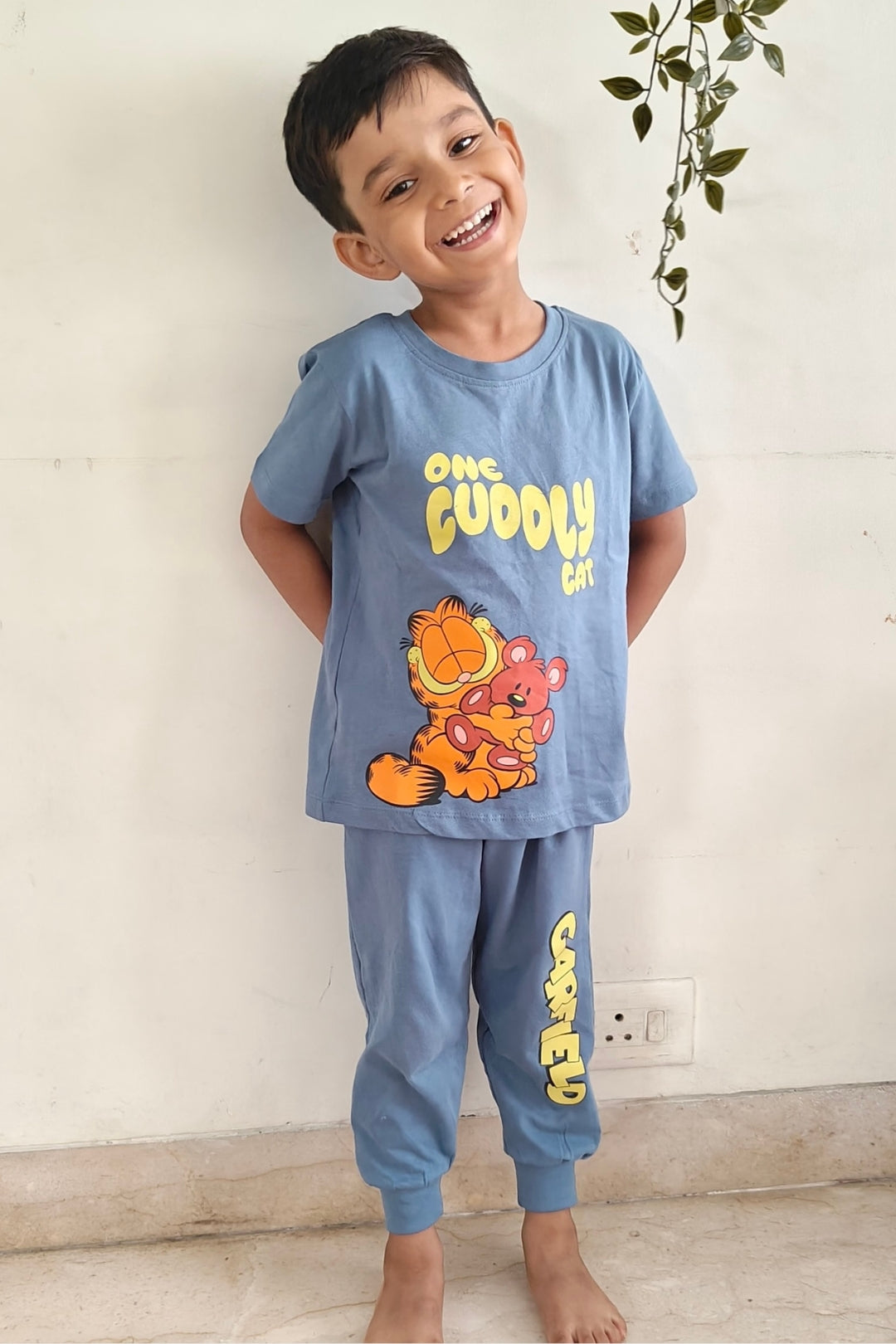 Garfield Cuddles Pajama Set