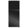 Toshiba Refrigerator, 411 L, 2 Star, Air Fall Cooling, Black Glass, GR-RT559WE-PGI(22)