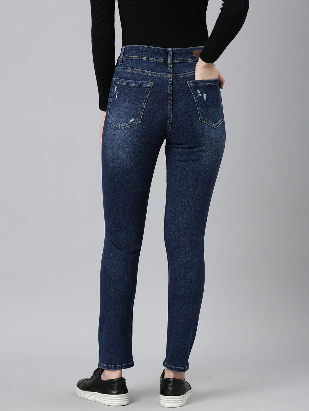 Women's Blue Light Fade Denim Jeans