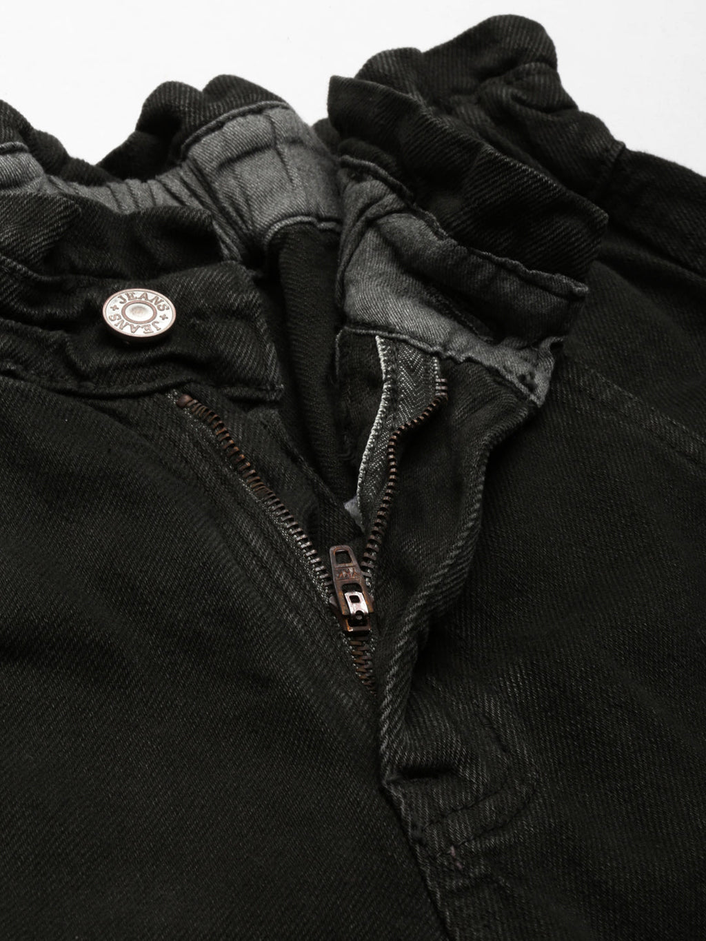Women's Olive Acid Wash High-Raise Denim Jeans