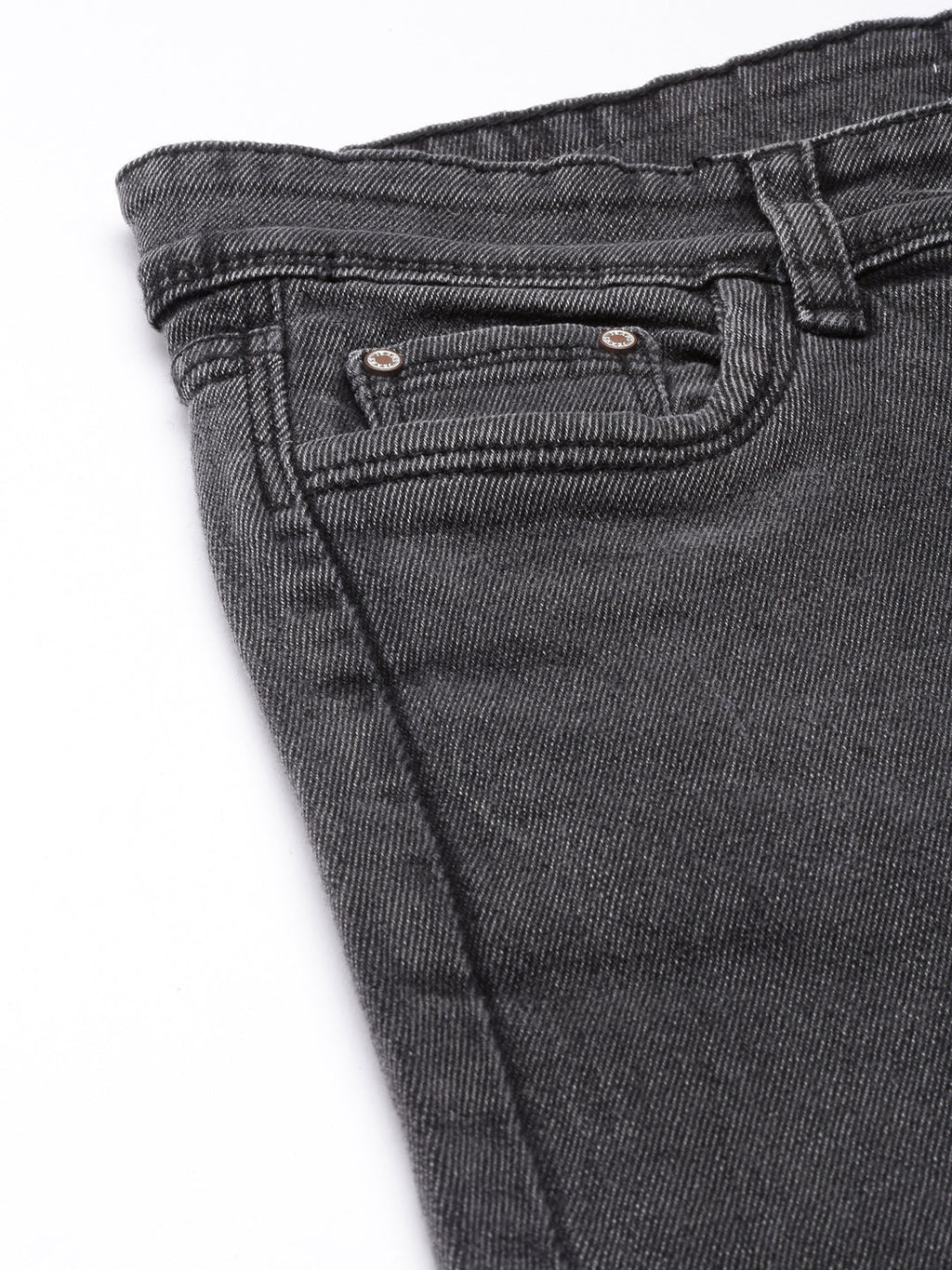 Women's Grey Straight Fit Light Fade Jeans