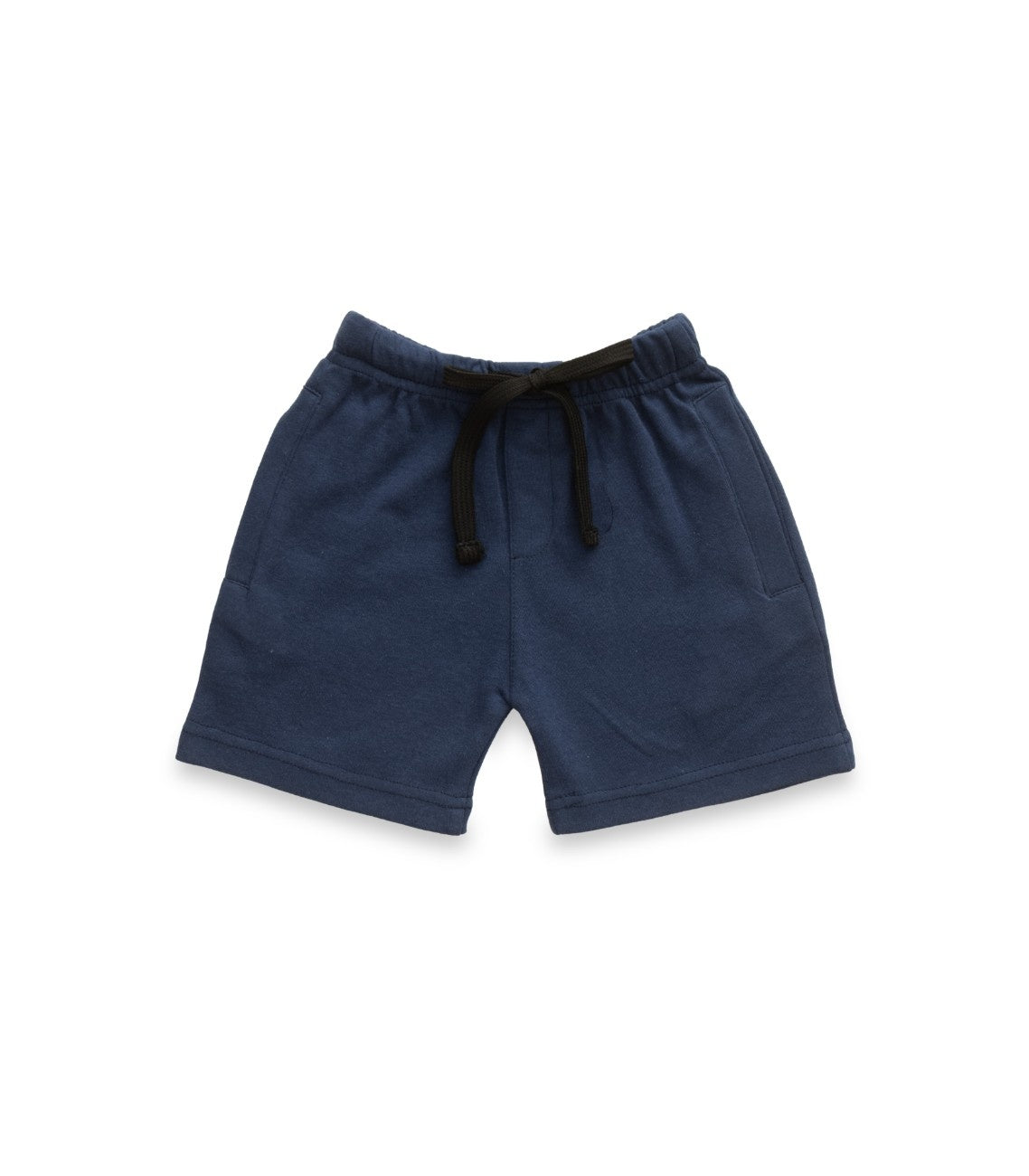 Blue Stripes & Doggy Embroidered Kids Tshirt With Shorts