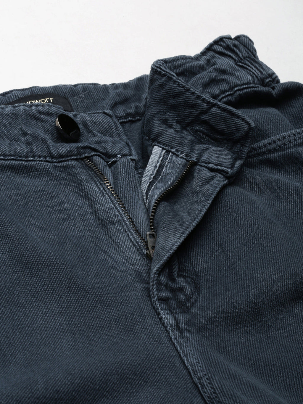 Women's Grey Cotton Straight Fit Denim Jeans