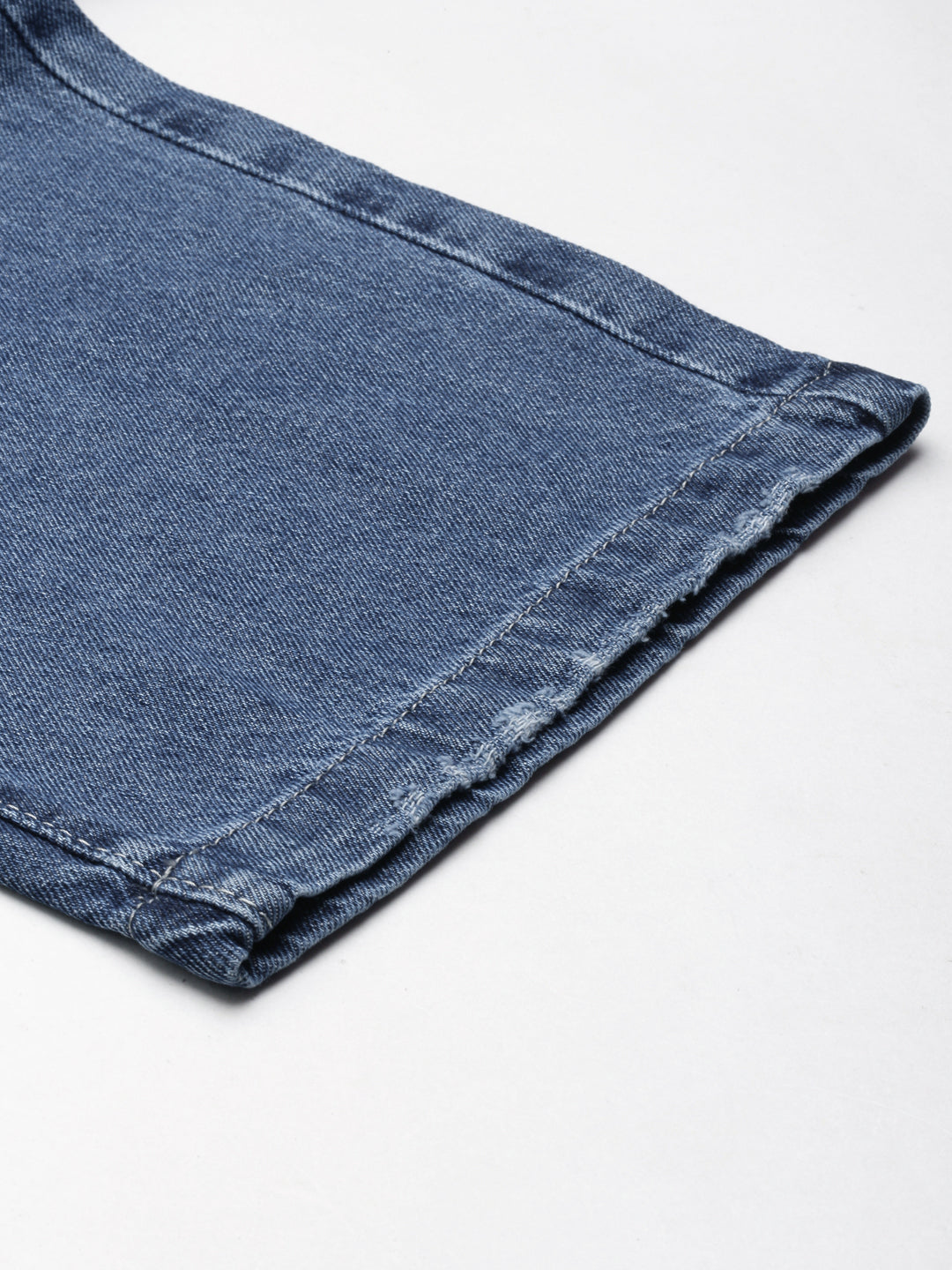 Women's Blue Jean Wide Leg High-Rise Light Fade Denim Jeans