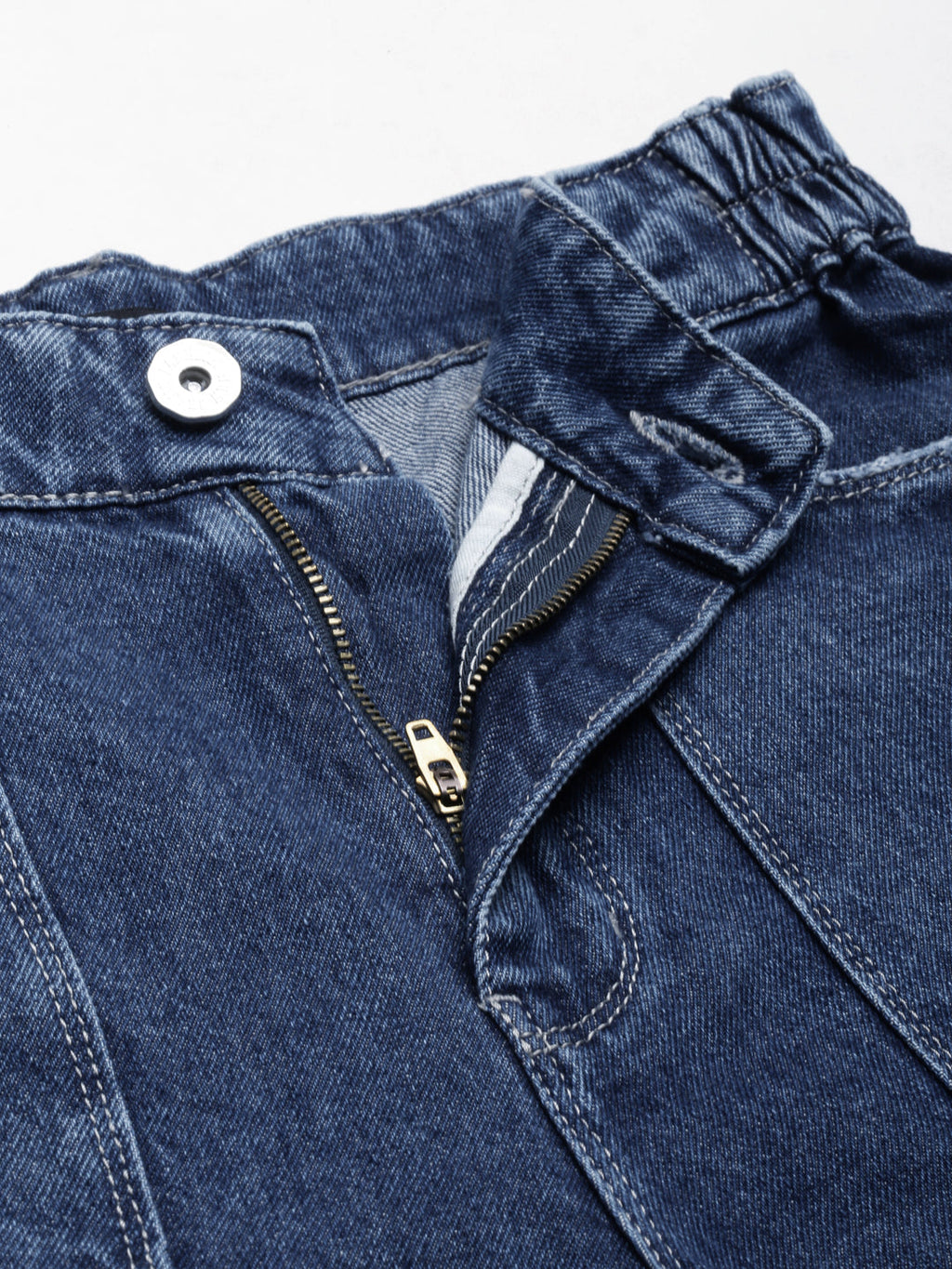 Women's Blue Jean Straight Fit Cotton Jeans