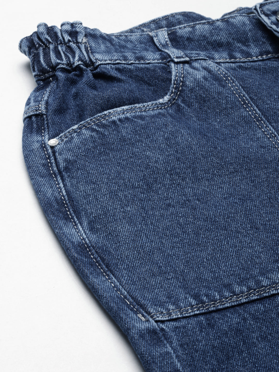 Women's Blue Jean Straight Fit Cotton Jeans